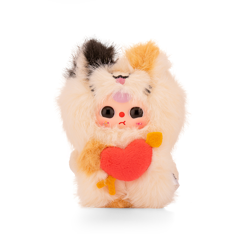 plush shown to scale, about 13 cm tall