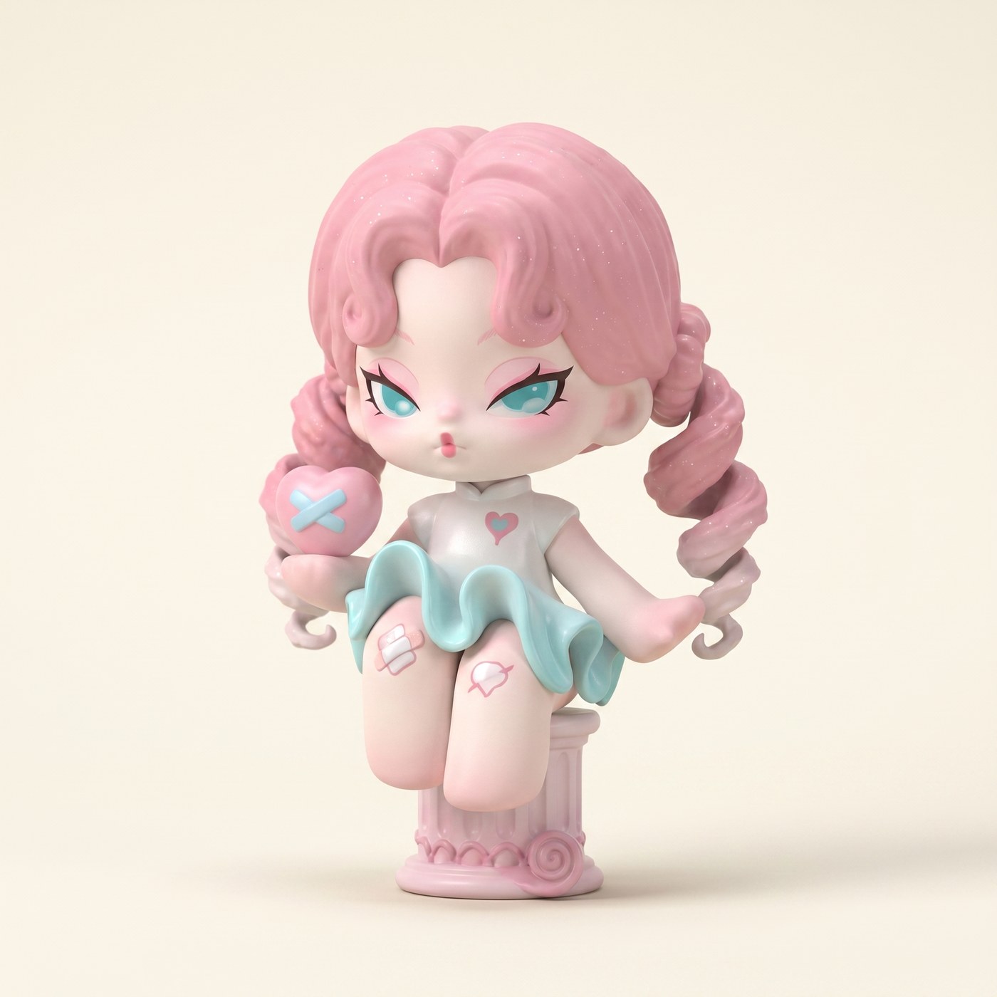 figure shown to scale, about 8-9 cm tall