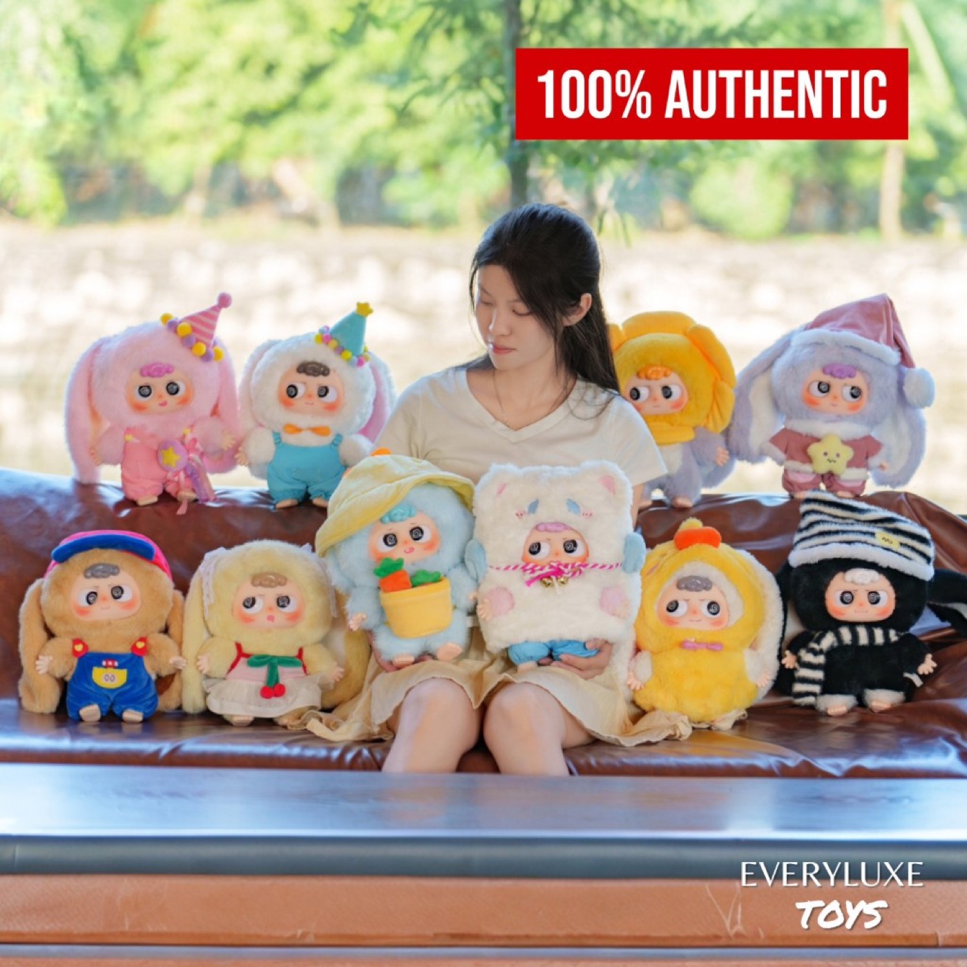 400% V1 Handmade Plush Doll Blind Box