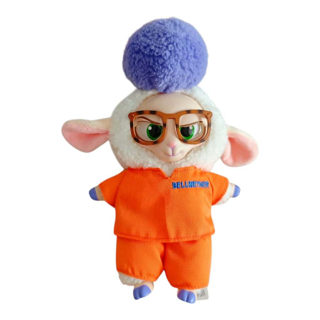 MINISO Zootopia Vinyl Plush Pendant Judy Nick Bellwether Officer Judy Officer Nick Prison preview image