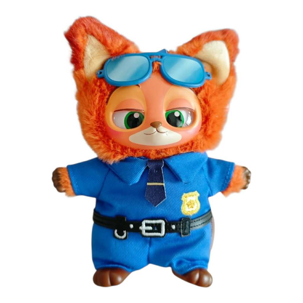MINISO Zootopia Vinyl Plush Pendant Judy Nick Bellwether Officer Judy Officer Nick Prison preview image