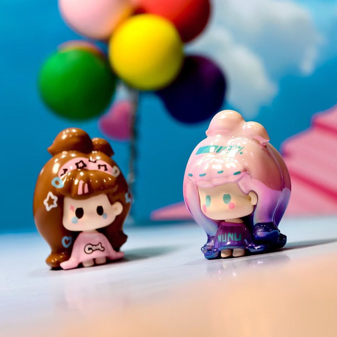 plush shown to scale, about 4 cm tall