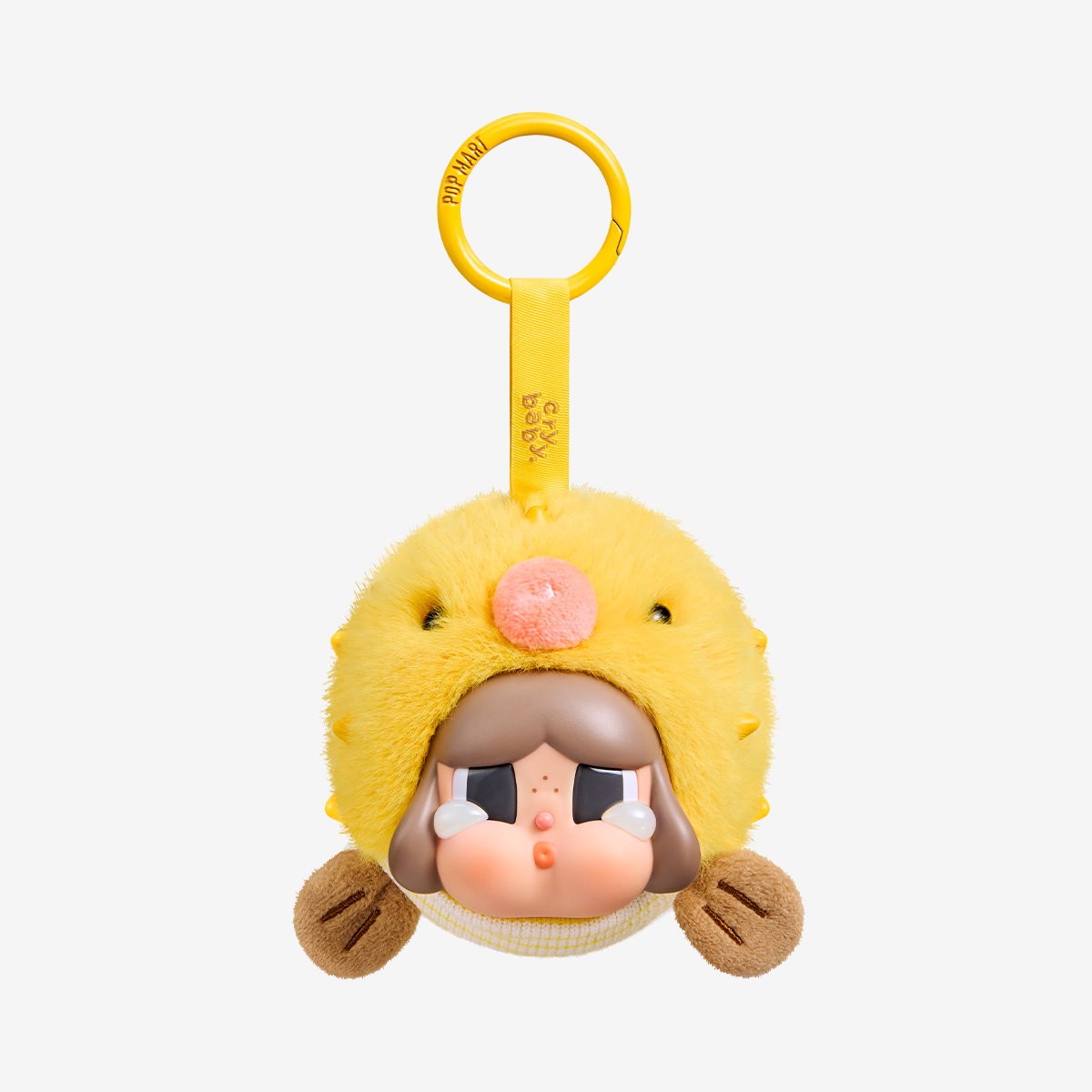 plush shown to scale, about 11 cm tall