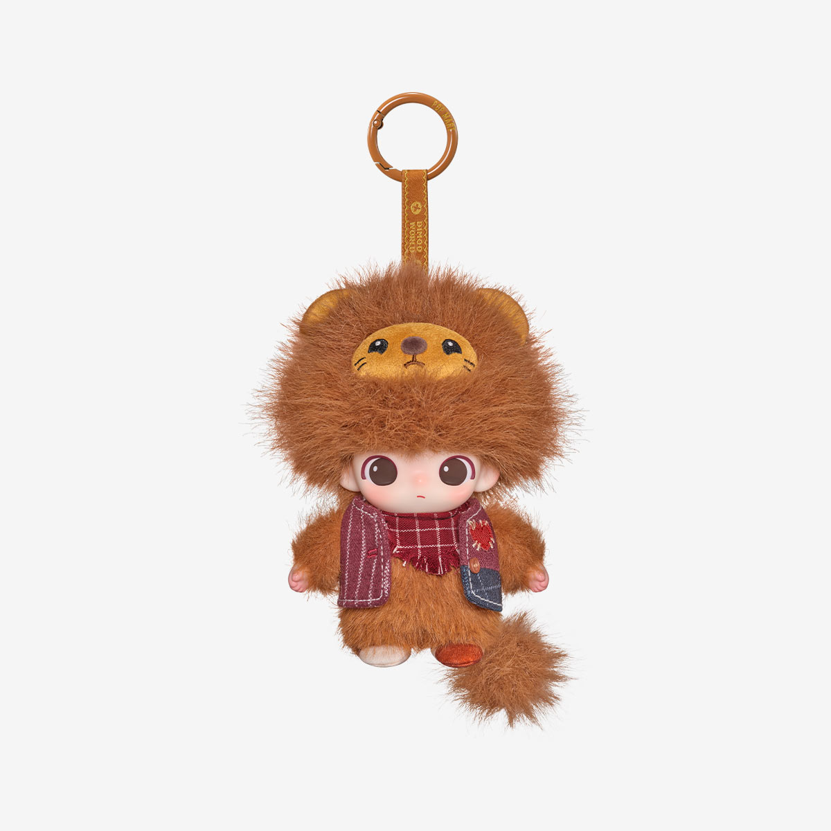plush shown to scale, about 14 cm tall