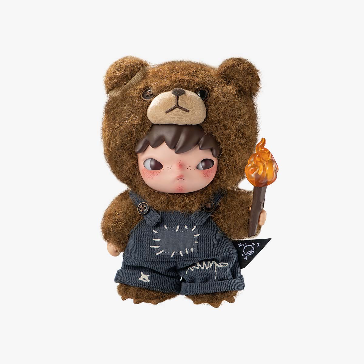 plush shown to scale, about 16 cm tall