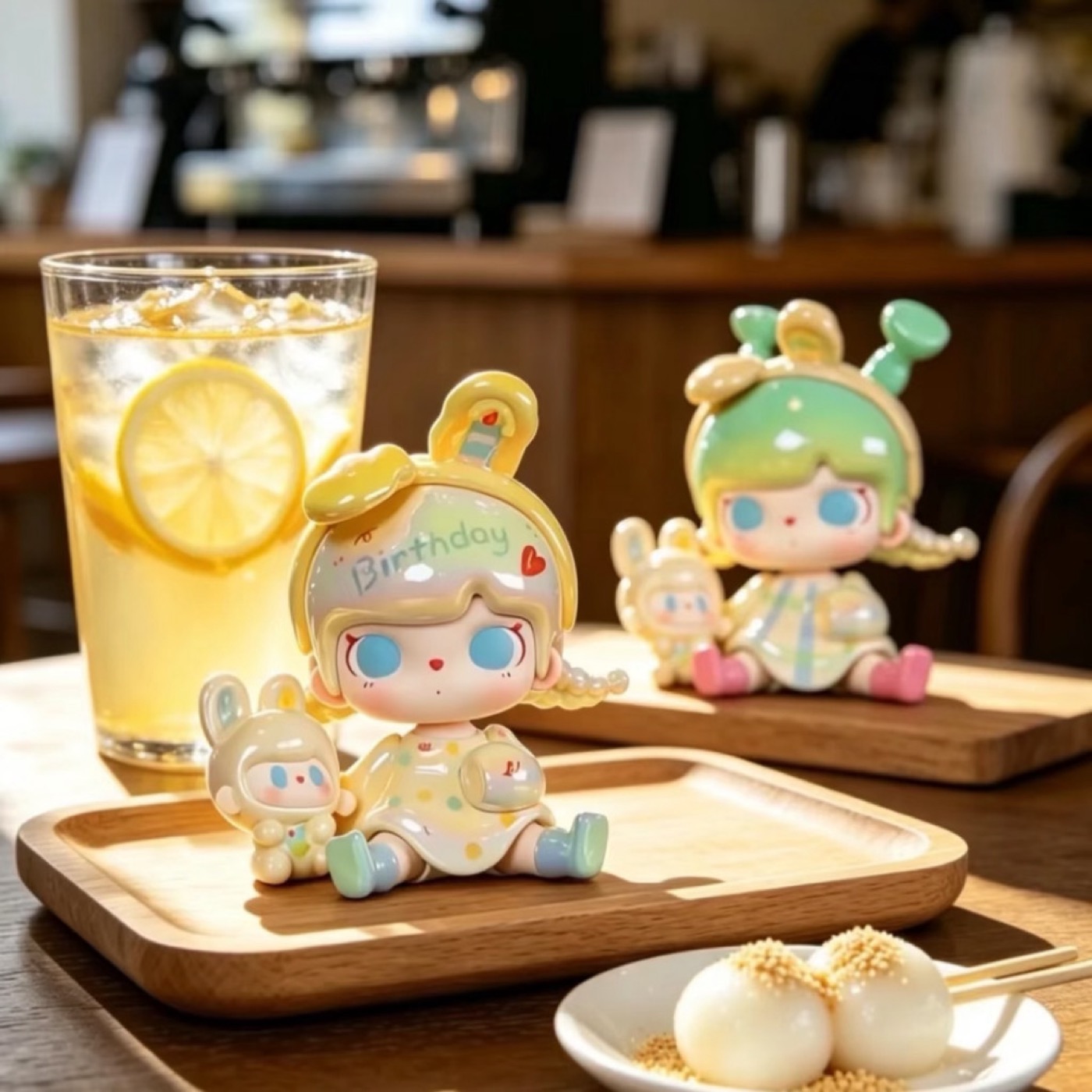 plush shown to scale, about 6 cm tall